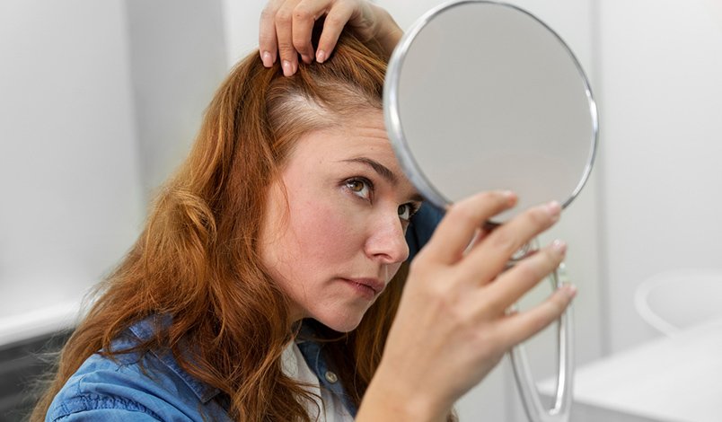 ¿Se está cayendo tu cabello?