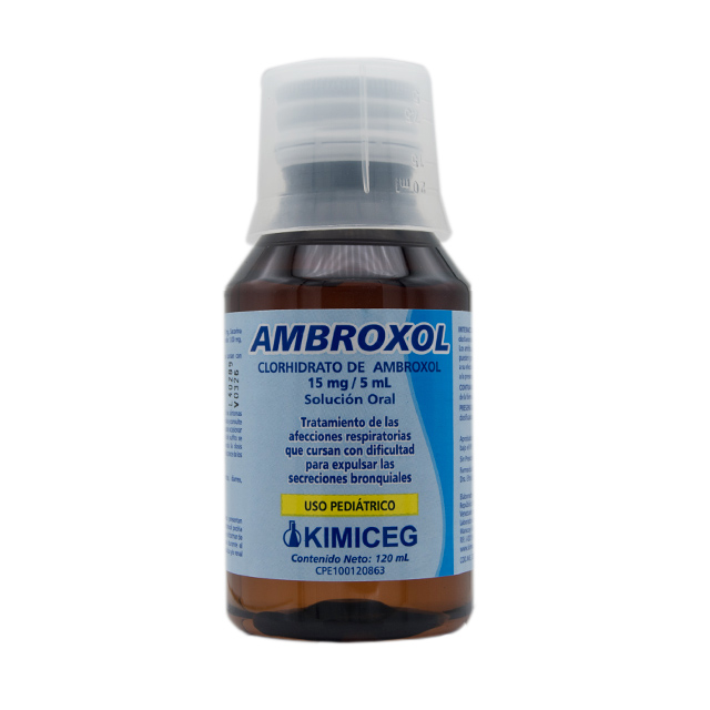 Clorhidrato De Ambroxol 15 Mg/ 5 Ml Solución Oral